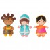 3 poupées du monde japo inouit indienne  Framboisine Et Compagnie    020076